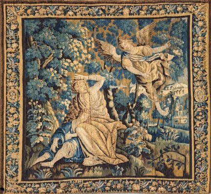 Bedeutender Wandteppich aus der königlichen Manufa