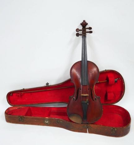 Violino 4/4 con etichetta Edouard Schuster di Brux