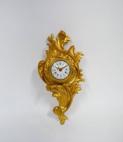 François LINKE (1855–1946)
Wanduhr aus ziselierter