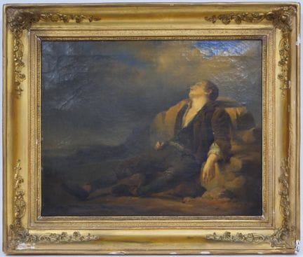 Etienne WAUQUIEZ (1808–1869)
Junger Schiffbrüchige