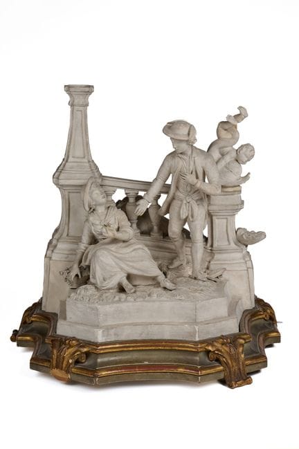 LORRAINE
Große Skulpturengruppe aus Lothringen, di
