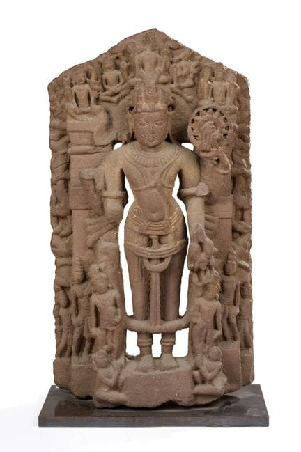 INDIA, Uttar Pradesh - XI secolo
Stele in arenaria