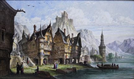 Alphonse CHAIGNON (1828–?) 
Fantasievolle mittelal