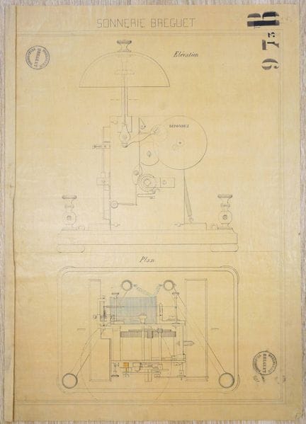 Casa BREGUET
Ricca raccolta di schemi e disegni te