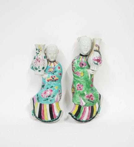 CINA - Periodo JIAQING (1796 - 1820)
Due applique 