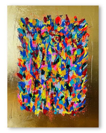Sadhana SORIN DEJUST (1981) 
„Promesse“ 
Acryl und