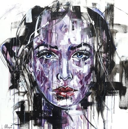 Lucile CALLEGARI (1977)
Crystal
Acryl und Kohle au