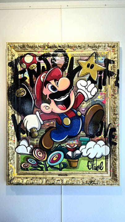 Eddy VITALONE (1984)
Life is game 
Acrylique, aéro