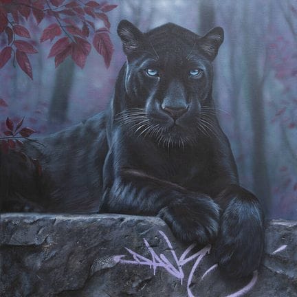 Dave BARANES (1975)
Blauer Panther 
Acryl auf Lein