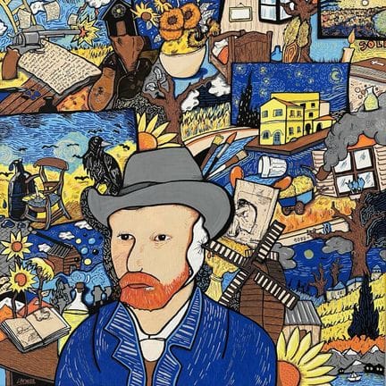 Louis BESNIER (1991)
„Das gebrochene Ohr“, Van Gog