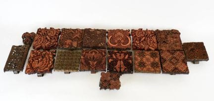 INDONESIA, Central Java - 20th century
Set of sixt