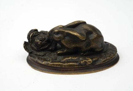 Antoine-Louis BARYE (1795–1875), after 
Rabbit wit