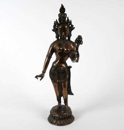 THAILAND, 20th century 
Standing statue of Shakyam