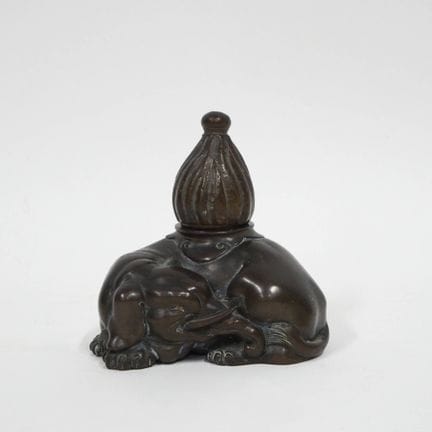 JAPAN - MEIJI PERIOD (1868–1912)
Bronze brush wash