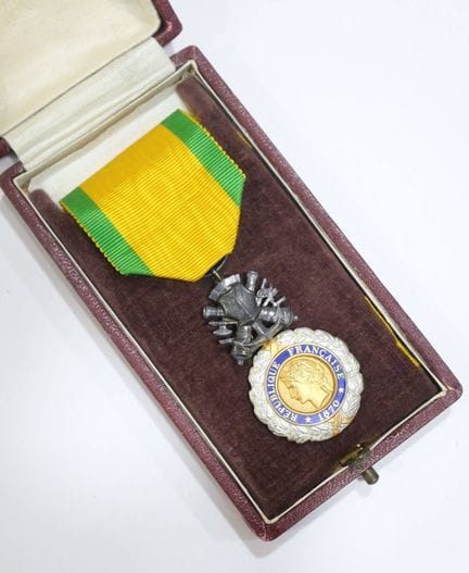 FRANCE
Military Medal from the Third Republic, wit