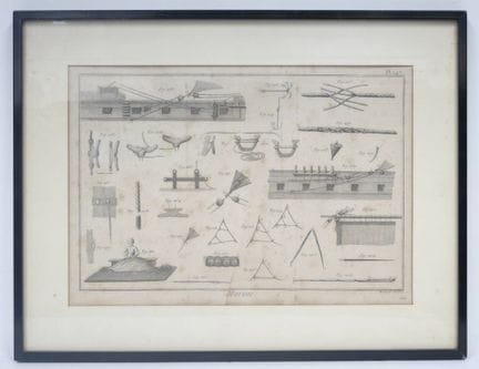 18世纪法国画派，贝纳尔主编
《海景》，图版147
蚀刻版画
25 × 35.5 厘米（可见部分）
