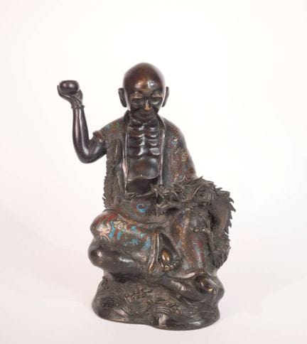 CHINA, late 19th, early 20th century
Luohan with d