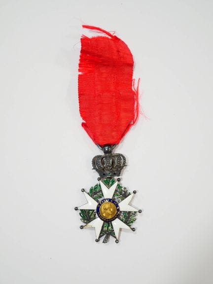 FRANCE
Croix de chevalier de l’Ordre de la Légion 