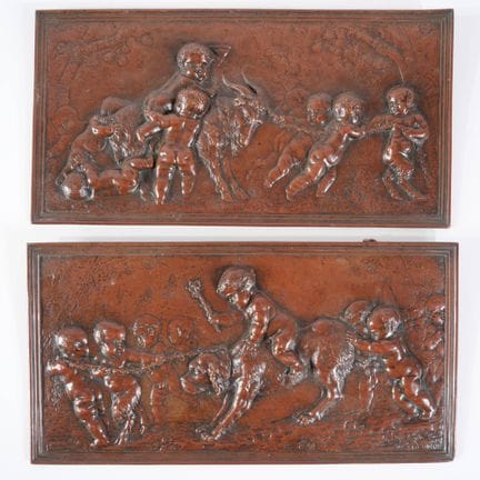 After CLODION 
Satyr and children playing with a d