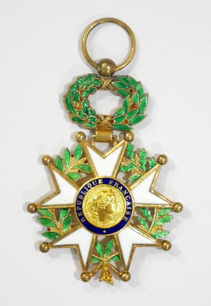 FRANCE, ordre de la Légion d'Honneur
Médaille d'of