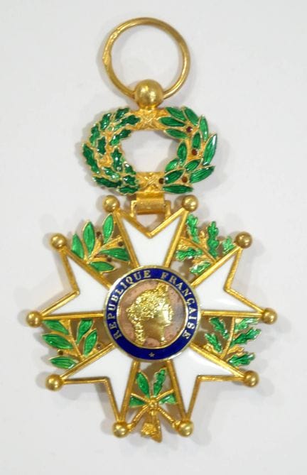 FRANCE, ordre de la Légion d'Honneur
Médaille d'of