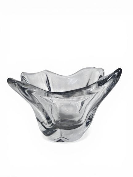 DAUM FRANCE 
Large free-form vase, circa Daum Fran