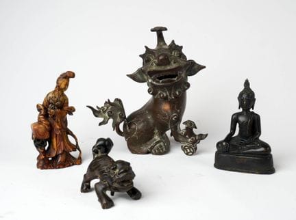ASIA - 20th century
Set of four pieces comprising: