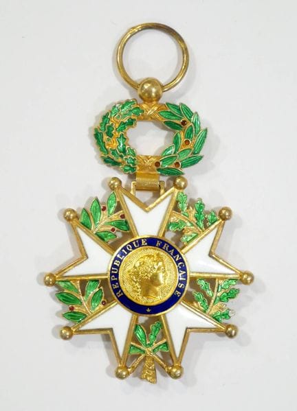 FRANCE, ordre de la Légion d'Honneur
Médaille d'of