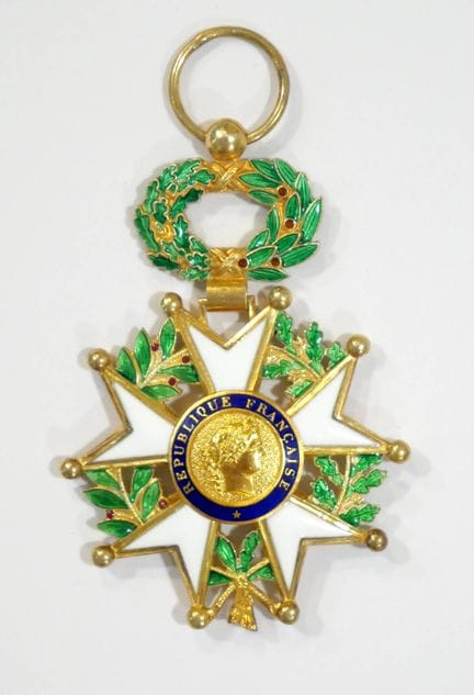 FRANCE, ordre de la Légion d'Honneur
Médaille d'of