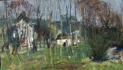 BELLANGER René Charles (1895-1964)
Maisons derrièr