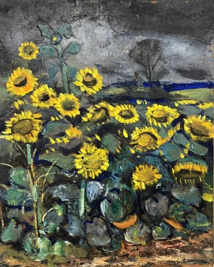 BELLANGER René Charles (1895-1964)
Tournesols 
Hui