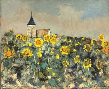 BELLANGER René Charles (1895-1964)
Tournesols e Eg