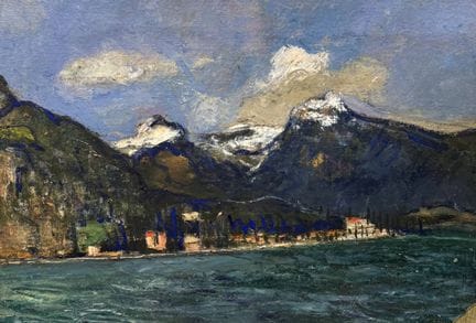 BELLANGER René Charles (1895-1964)
Mer et cimes en
