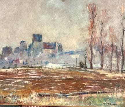 BELLANGER René Charles (1895-1964)
Hiver à Bazainv