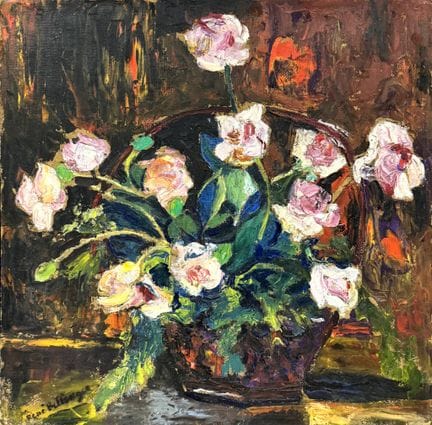 BELLANGER René Charles (1895-1964)
Les roses
Huile