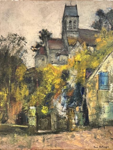 BELLANGER René Charles (1895-1964)
Bazainville, 
H