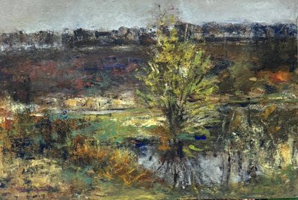 BELLANGER René Charles (1895-1964)
Etang au printe