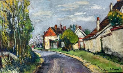 BELLANGER René Charles (1895-1964)
chemin au villa