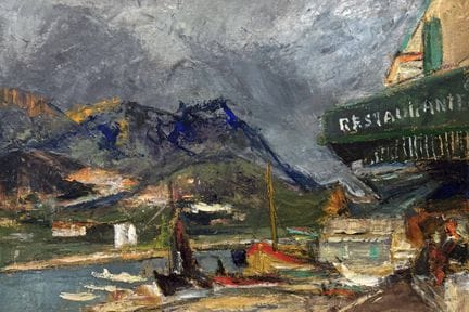 BELLANGER René Charles (1895-1964)
Restaurant sur 