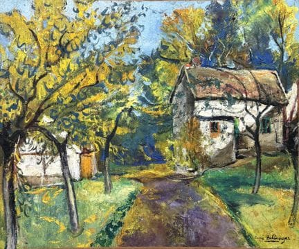 BELLANGER René Charles (1895-1964)
Printemps jaune