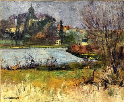 BELLANGER René Charles (1895-1964)
Paysage à l'éta