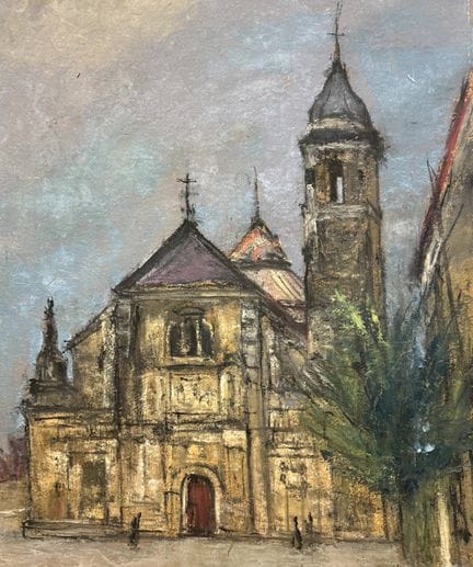 BELLANGER René Charles (1895-1964)
Eglise, Italie-