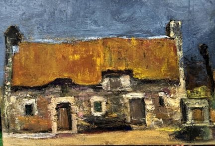 BELLANGER René Charles (1895-1964)
la ferme 
Huile