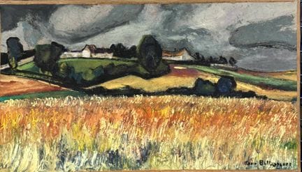 BELLANGER René Charles (1895-1964)
Les moissons 
H