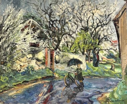 BELLANGER René Charles (1895-1964)
Rue de village 