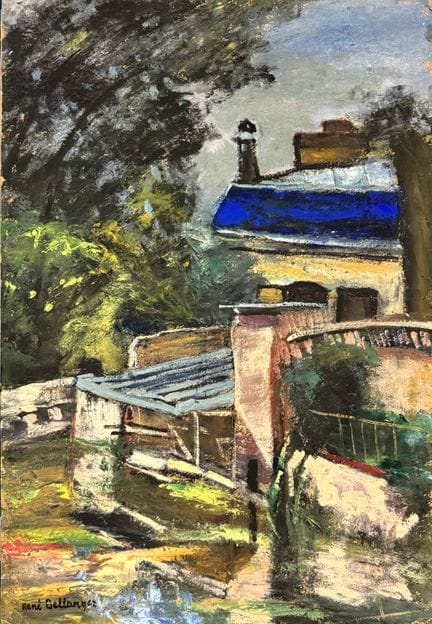 BELLANGER René Charles (1895-1964)
La maison au to