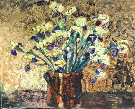 BELLANGER René Charles (1895-1964)
Bouquet au seau