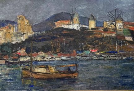BELLANGER René Charles (1895-1964)
Le port de Palm