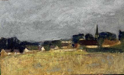 BELLANGER René Charles (1895-1964)
Champs devant l