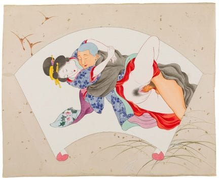 Peinture érotique « shunga »

Japon, vers 1900. Pe